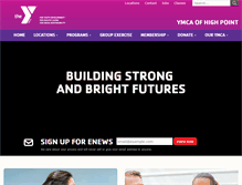 Tablet Screenshot of hpymca.org